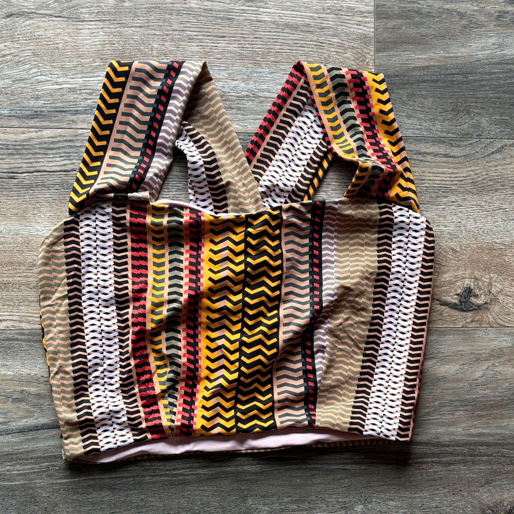 Strange Bikini swimsuit Boardwalk top XL